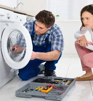 Dryer repair man